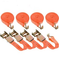 4x Spanngurte mit Ratsche und