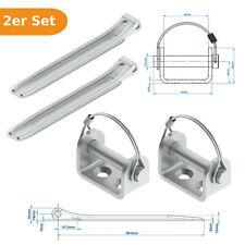 2x Bordwandscharnier Anhänger