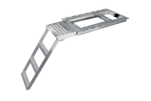 Ausziehbare lkw trittleiter - lkw,