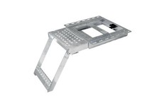 Ausziehbare LKW Trittleiter